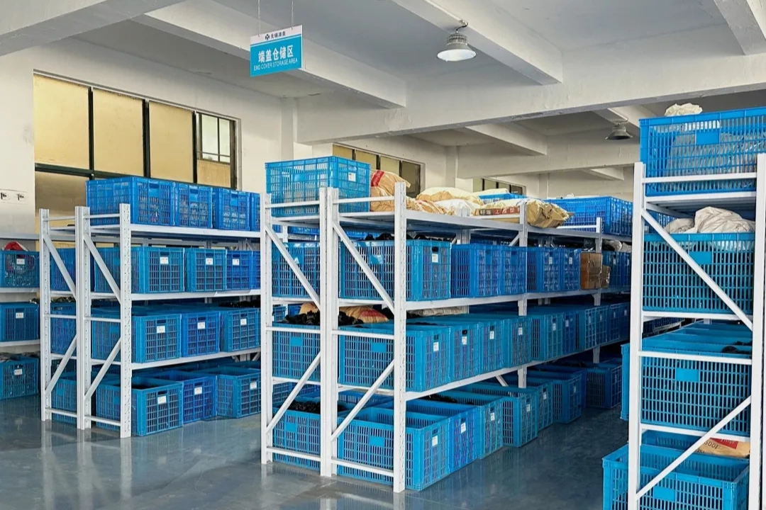 Area prodotti finiti Yuanmei