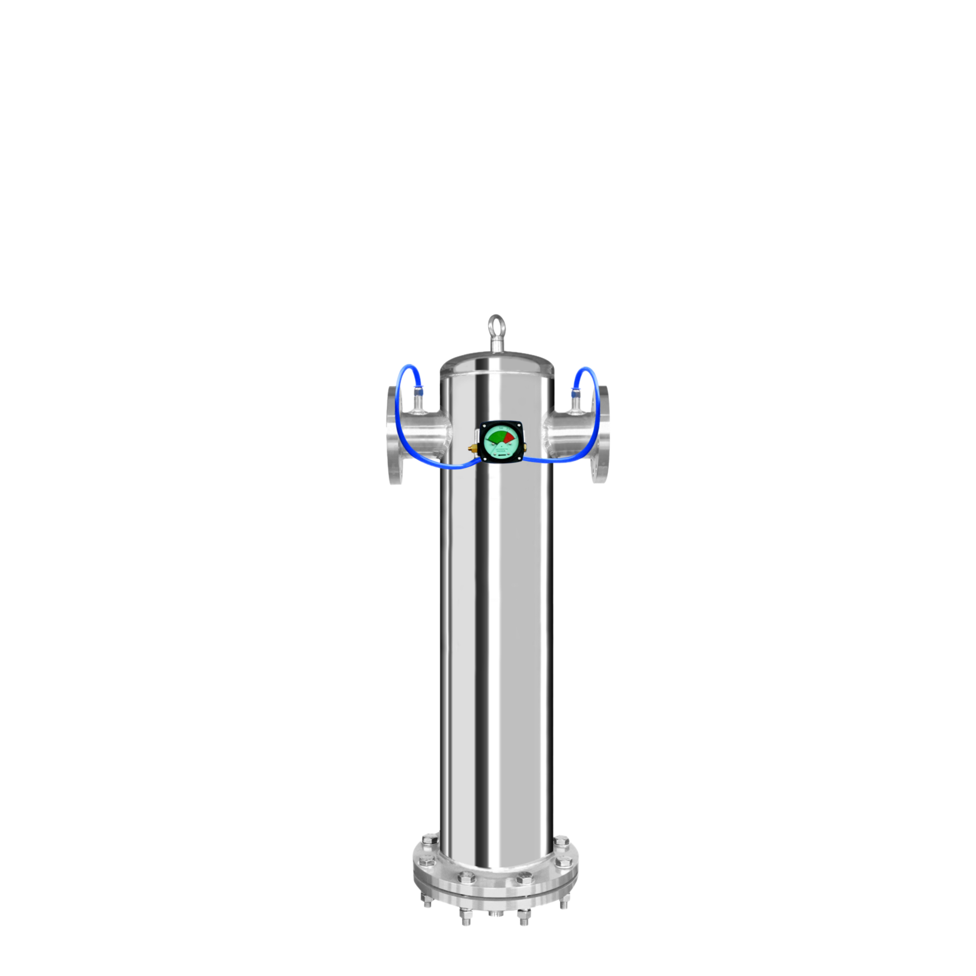 Soluzioni di filtraggio dell'aria compressa con flangia per macchinari industriali