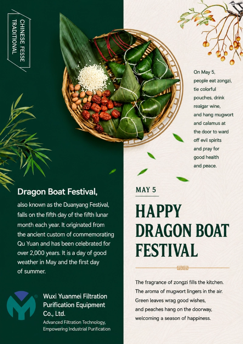 Messaggio del Festival delle Barche Drago da Wuxi Yuanmei