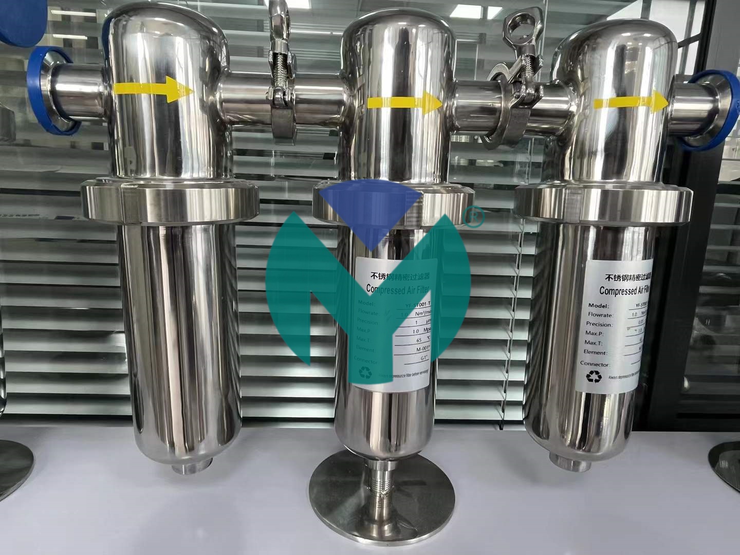 Soluzioni per filtri per aria compressa